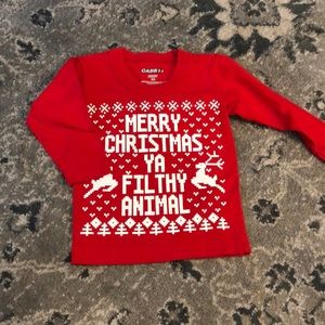 Merry Christmas LS Infant Tee